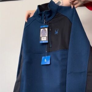 Men’s NWT Spyder Quarter Zip